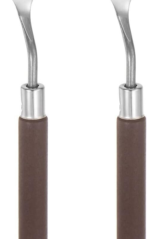 2pcs No.1 Palette Knives 16mm Width Stainless Steel Flat Spatula Painting Pallet Knife with Wood Handle for Oil Acrylic Canvas Mixing Spreading